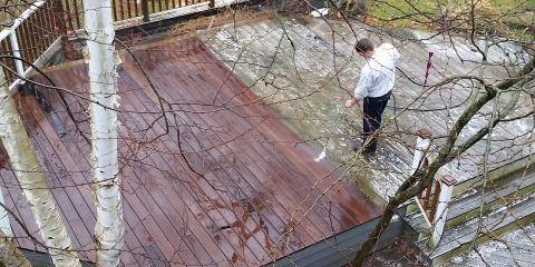 Residential cleaning work