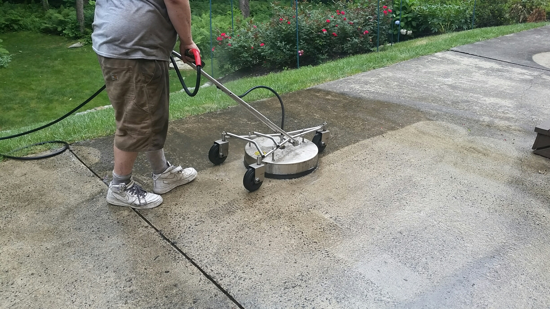 Residential power washing — exterior cleaning by The Powerwash Guys