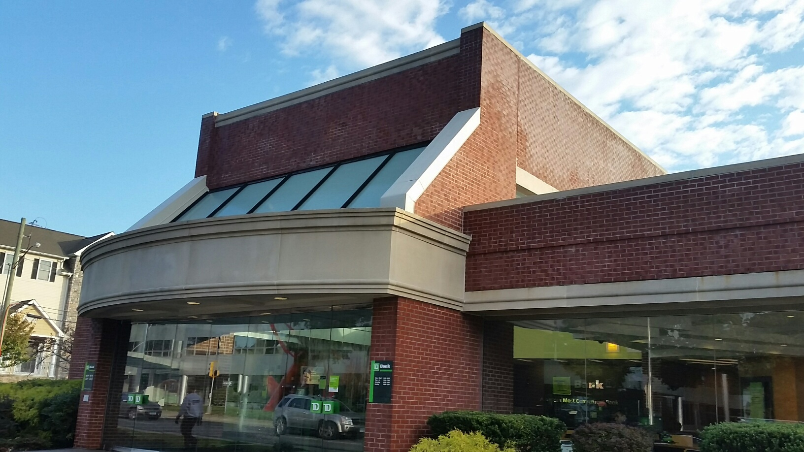Residential roof cleaned by soft-wash method, Connecticut